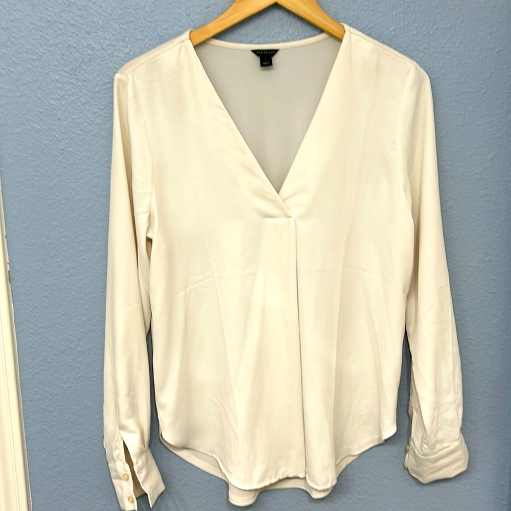 Ann Taylor long-sleeve blouse